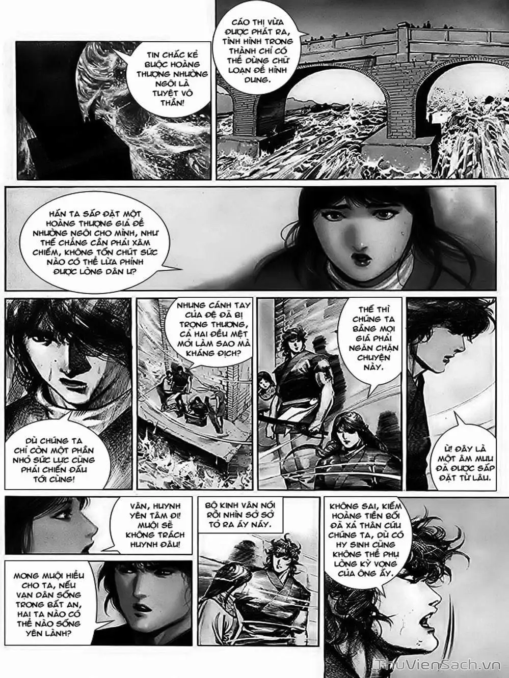 Truyện Tranh Phong Vân Manhua trang 3