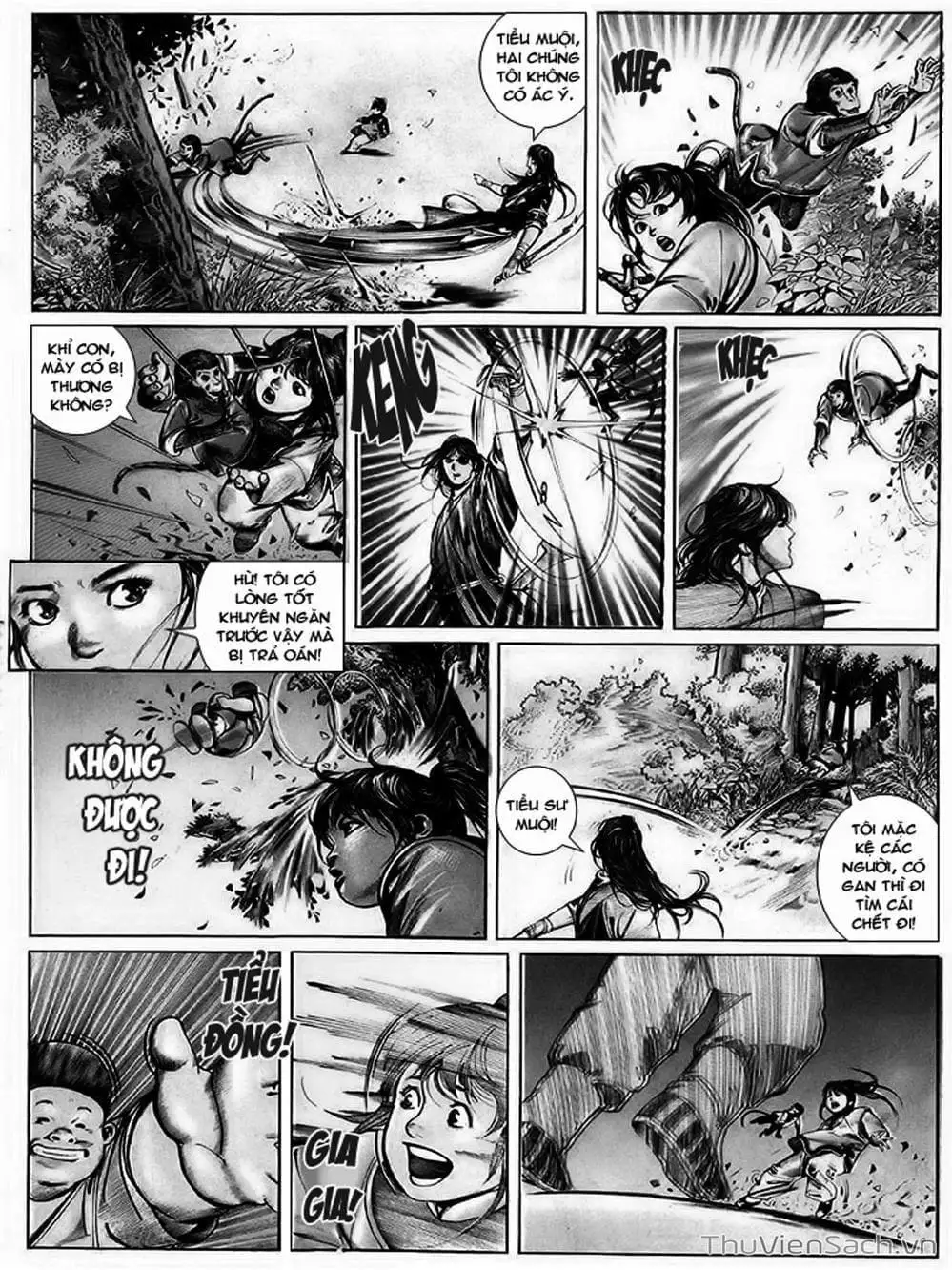 Truyện Tranh Phong Vân Manhua trang 3