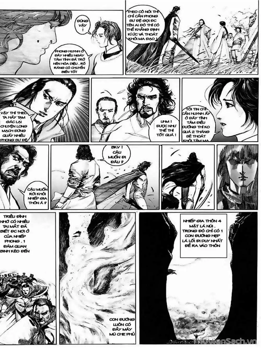 Truyện Tranh Phong Vân Manhua trang 3