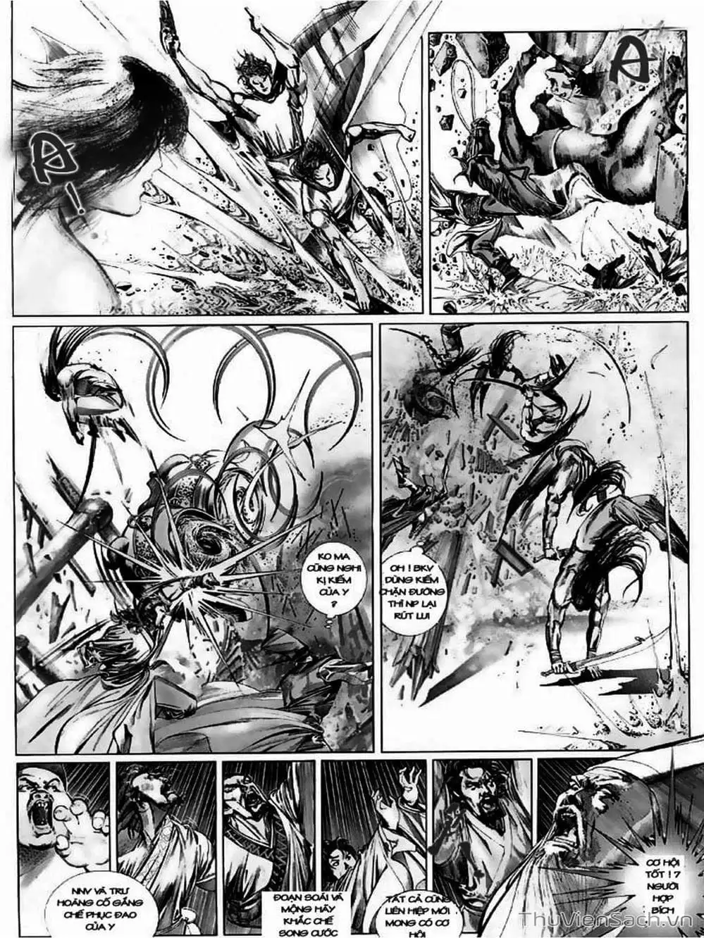 Truyện Tranh Phong Vân Manhua trang 3