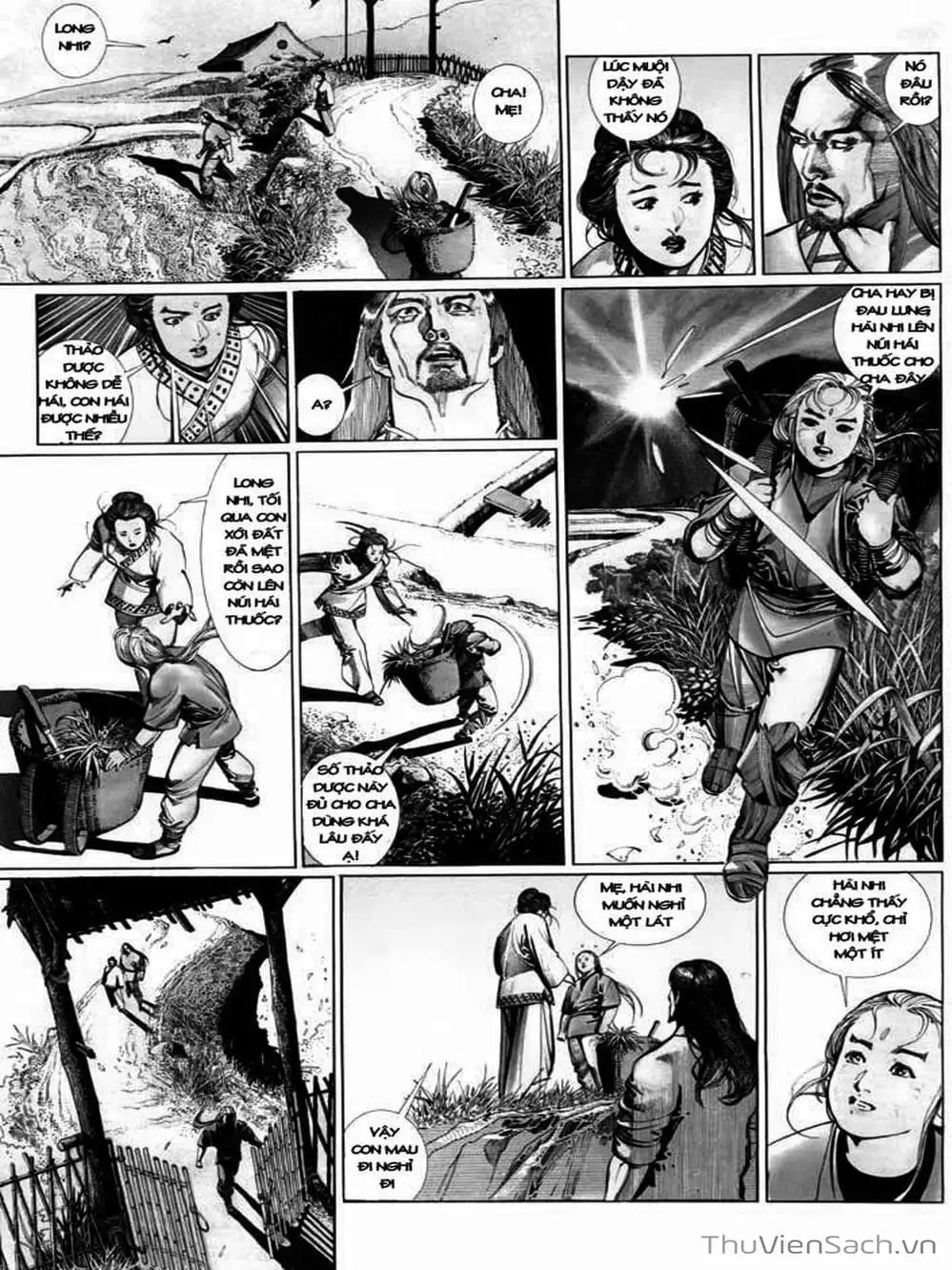 Truyện Tranh Phong Vân Manhua trang 3
