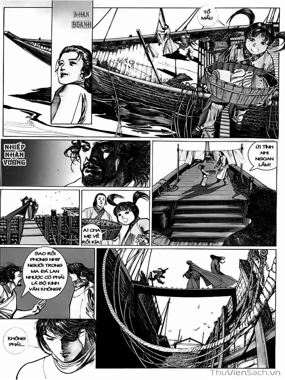 Truyện Tranh Phong Vân Manhua trang 3