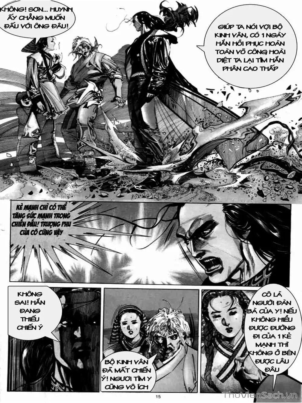 Truyện Tranh Phong Vân Manhua trang 3