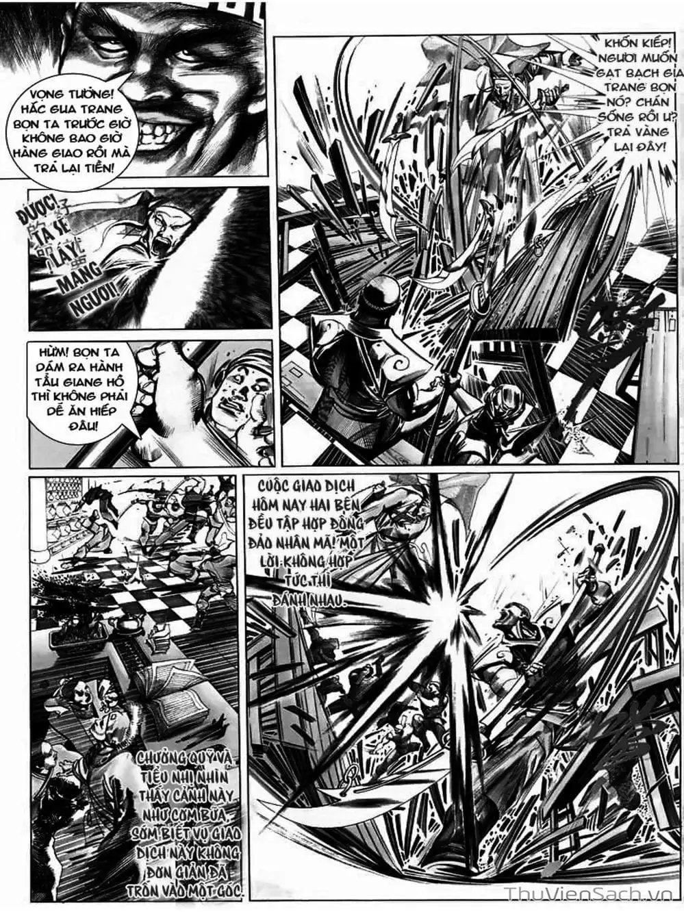 Truyện Tranh Phong Vân Manhua trang 3