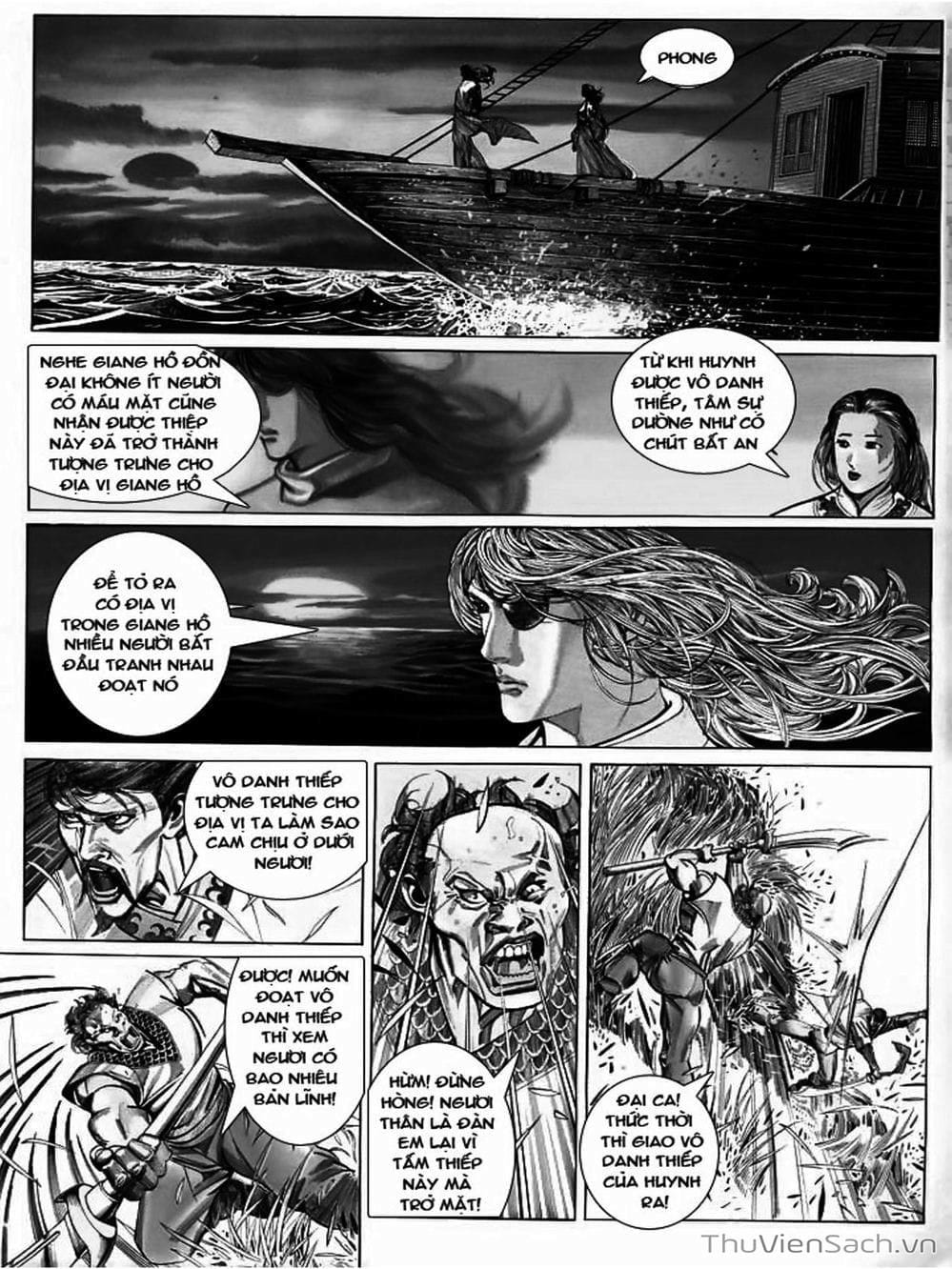 Truyện Tranh Phong Vân Manhua trang 3