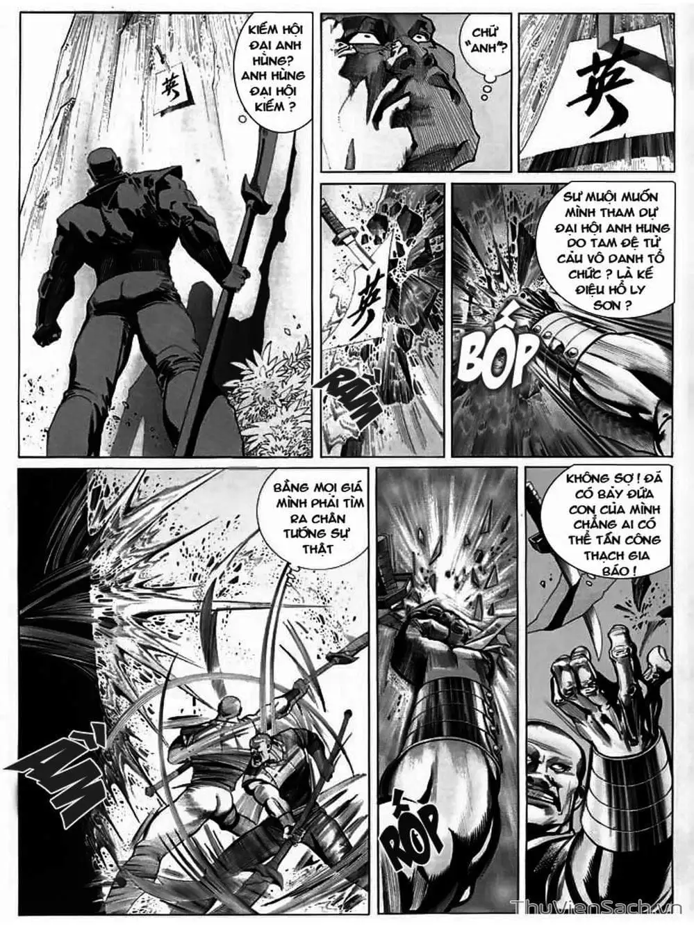 Truyện Tranh Phong Vân Manhua trang 3