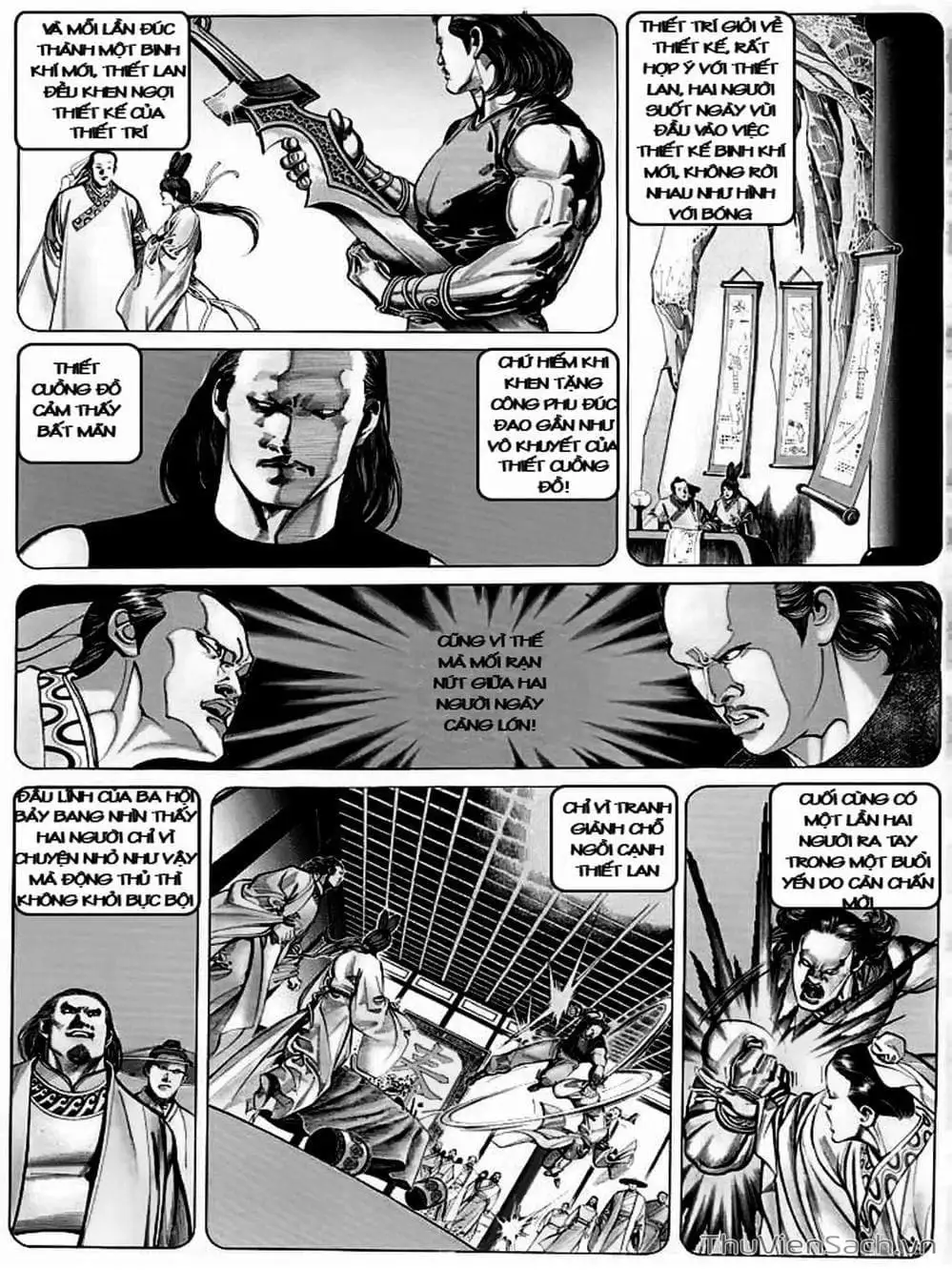 Truyện Tranh Phong Vân Manhua trang 3