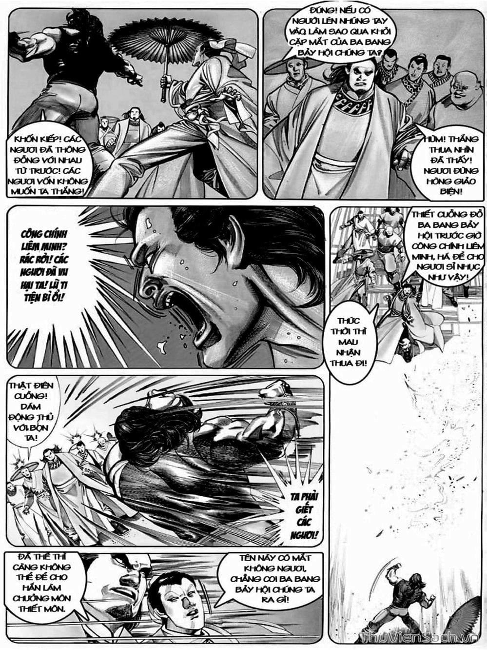 Truyện Tranh Phong Vân Manhua trang 3