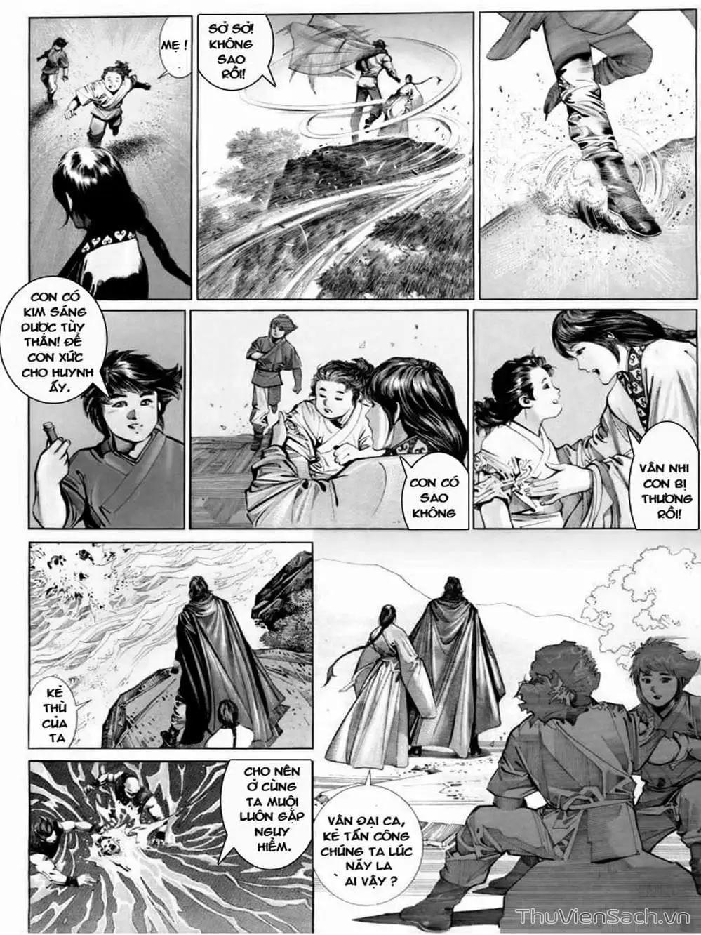 Truyện Tranh Phong Vân Manhua trang 3