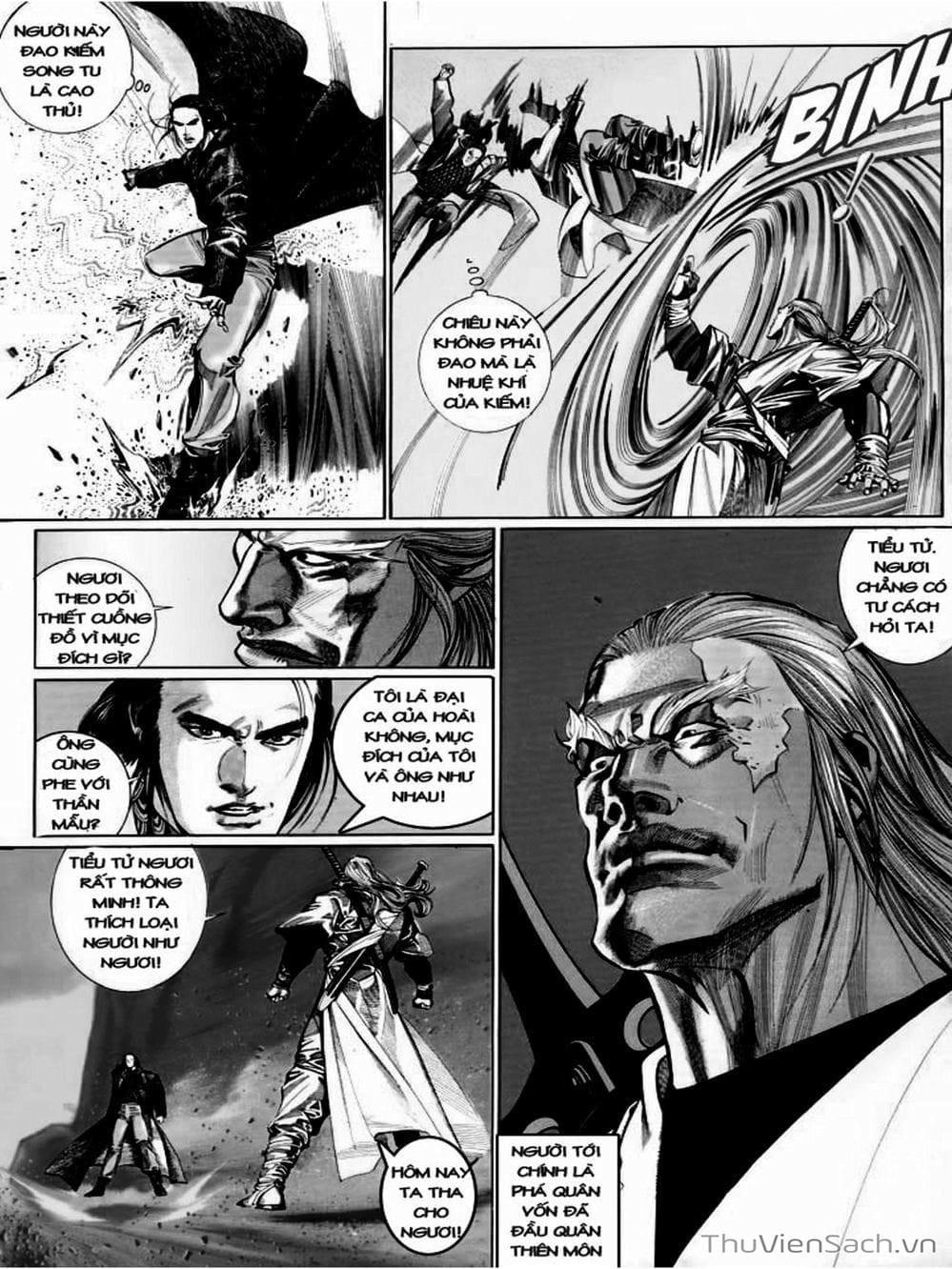 Truyện Tranh Phong Vân Manhua trang 3