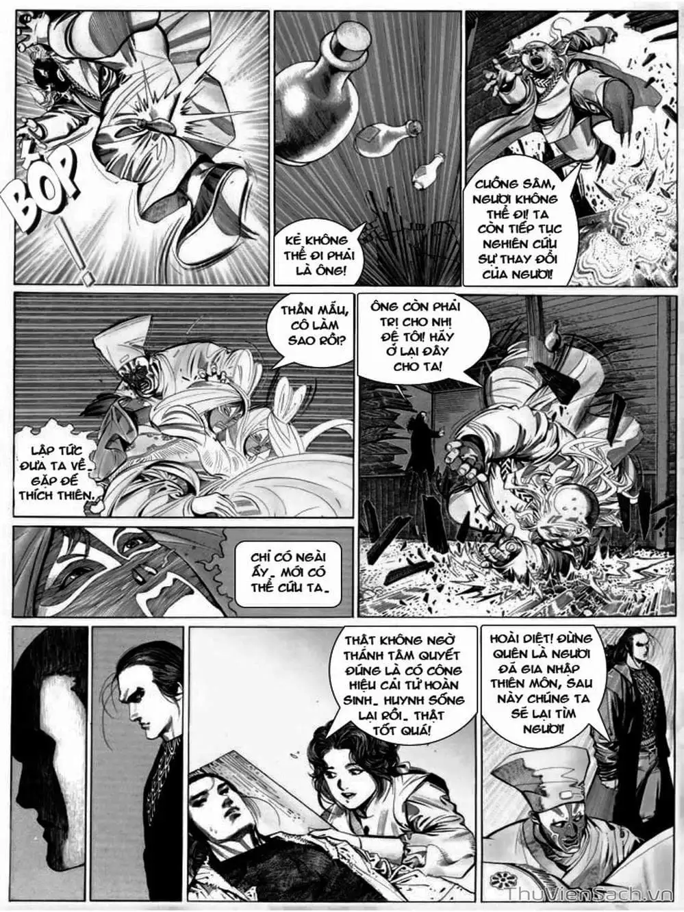 Truyện Tranh Phong Vân Manhua trang 3