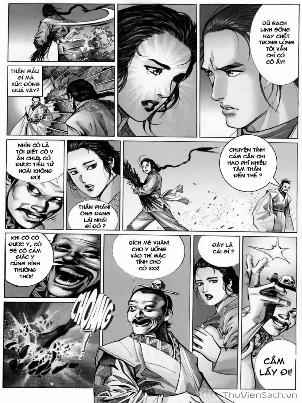 Truyện Tranh Phong Vân Manhua trang 3