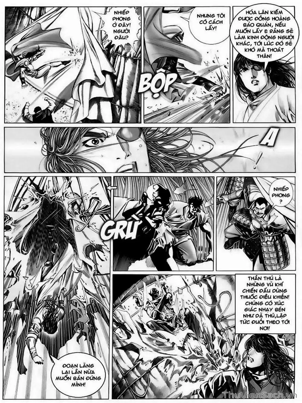 Truyện Tranh Phong Vân Manhua trang 3