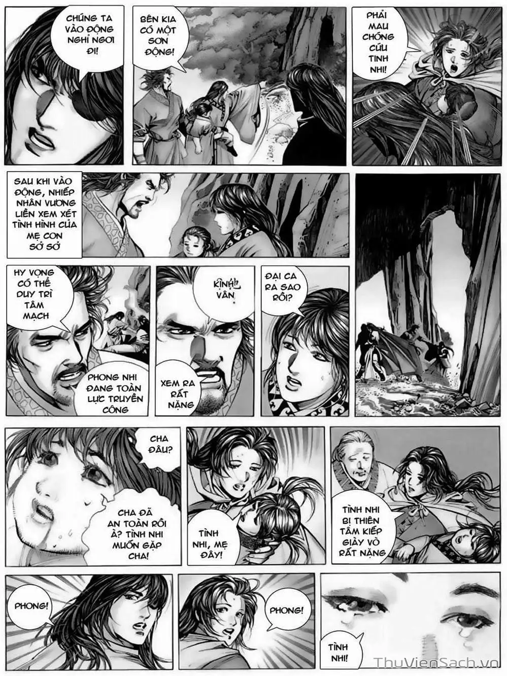 Truyện Tranh Phong Vân Manhua trang 3