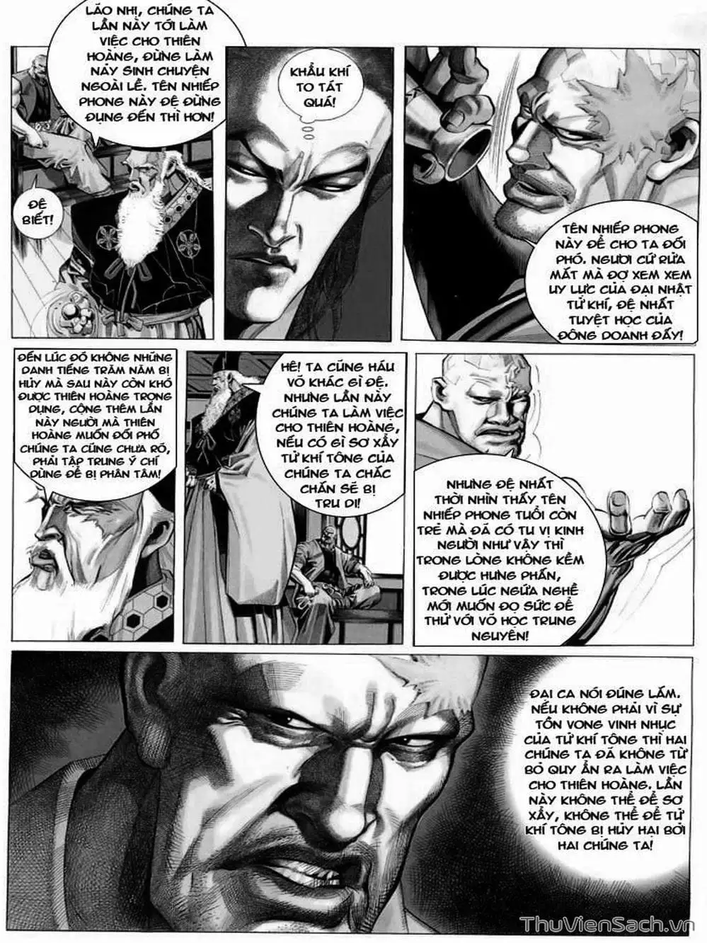 Truyện Tranh Phong Vân Manhua trang 3