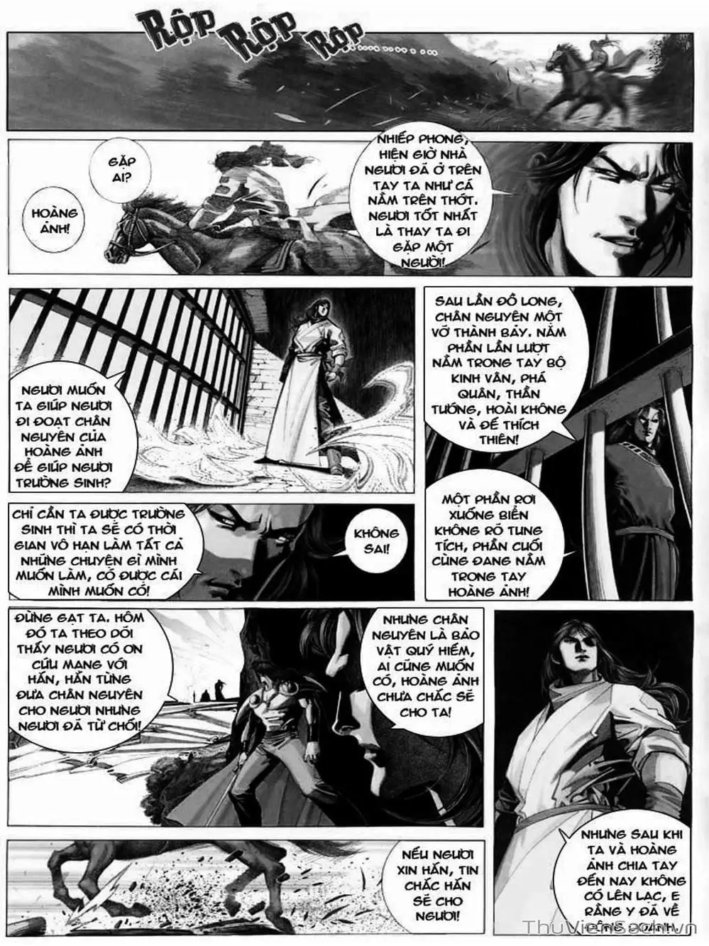 Truyện Tranh Phong Vân Manhua trang 3