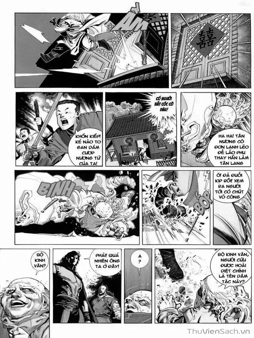 Truyện Tranh Phong Vân Manhua trang 3