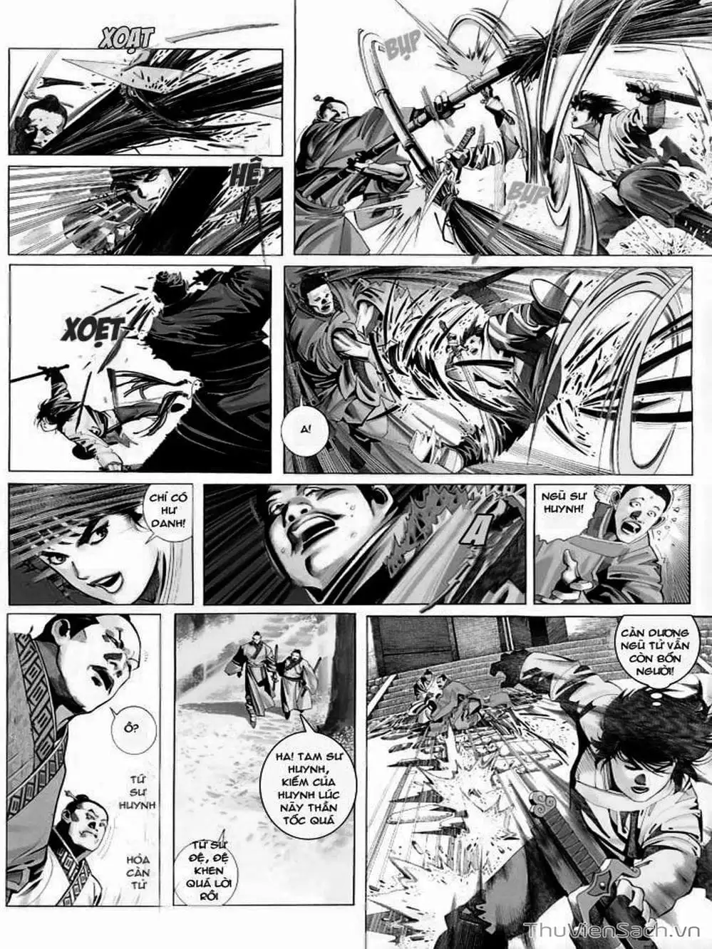 Truyện Tranh Phong Vân Manhua trang 3