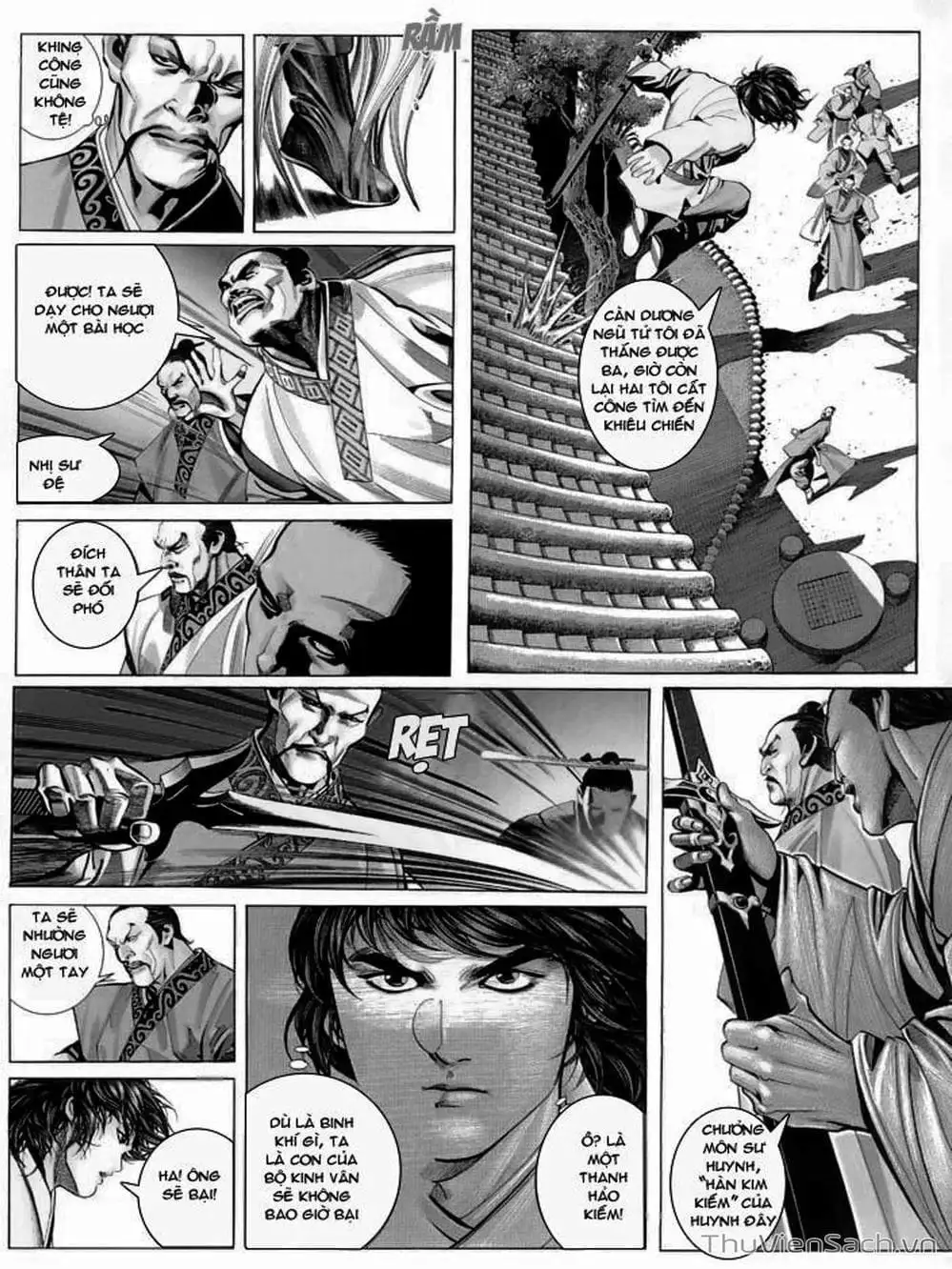 Truyện Tranh Phong Vân Manhua trang 3