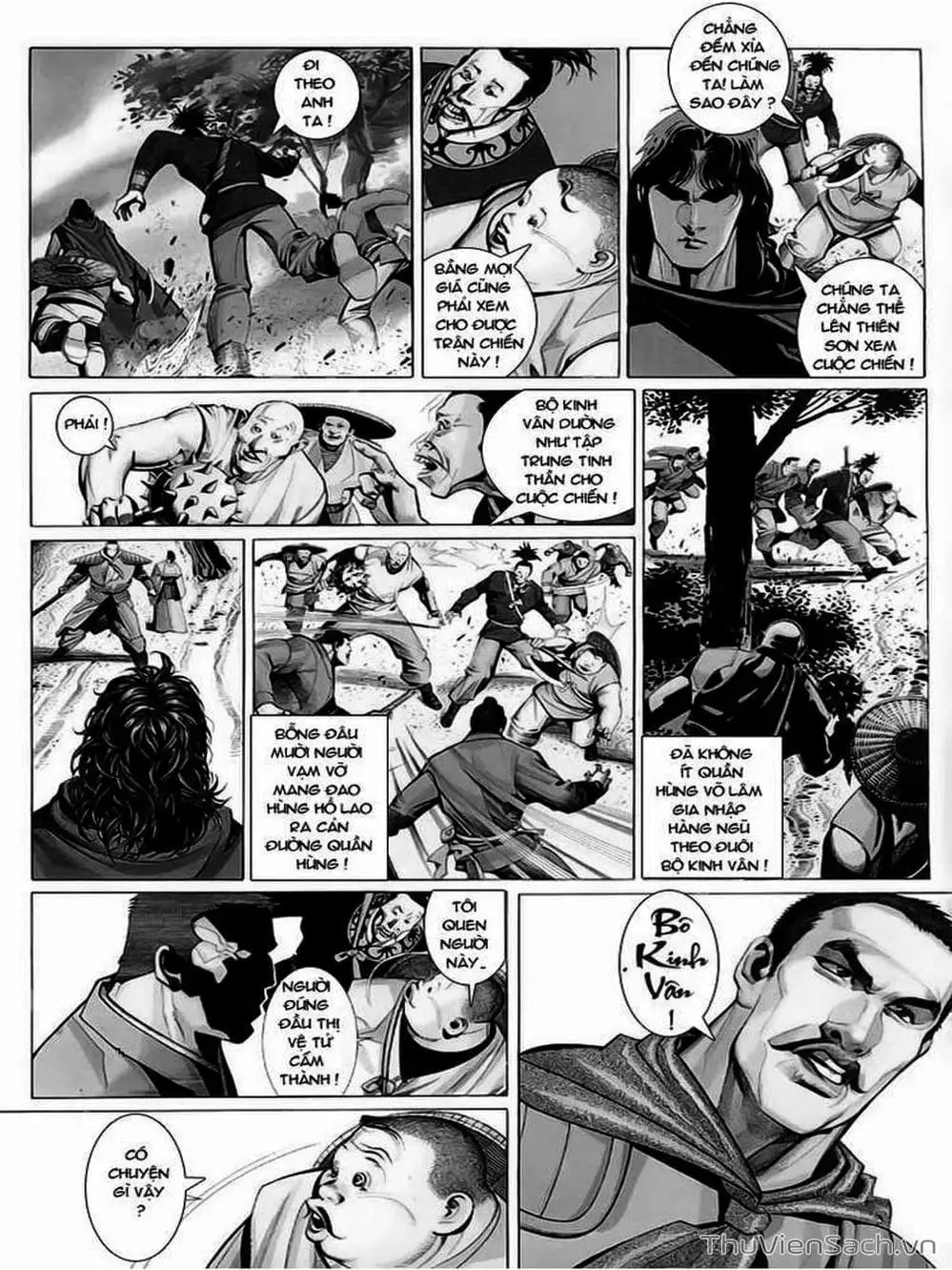 Truyện Tranh Phong Vân Manhua trang 3