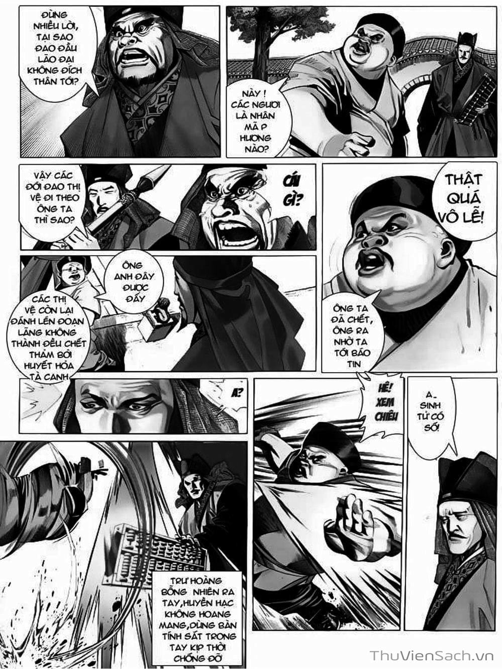 Truyện Tranh Phong Vân Manhua trang 3