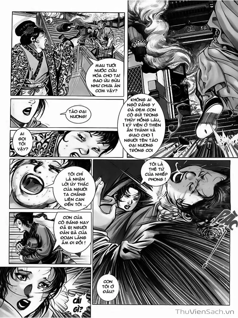 Truyện Tranh Phong Vân Manhua trang 3