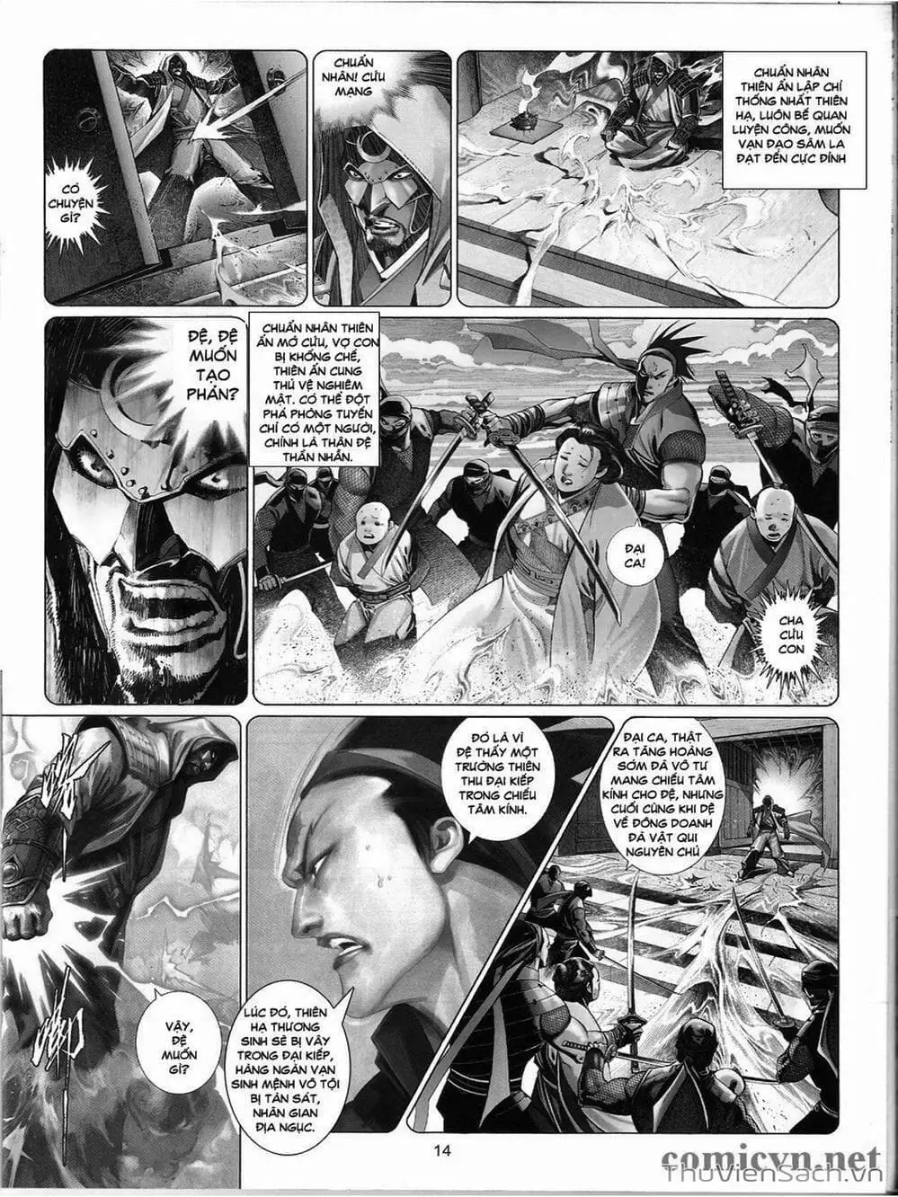 Truyện Tranh Phong Vân Manhua trang 3