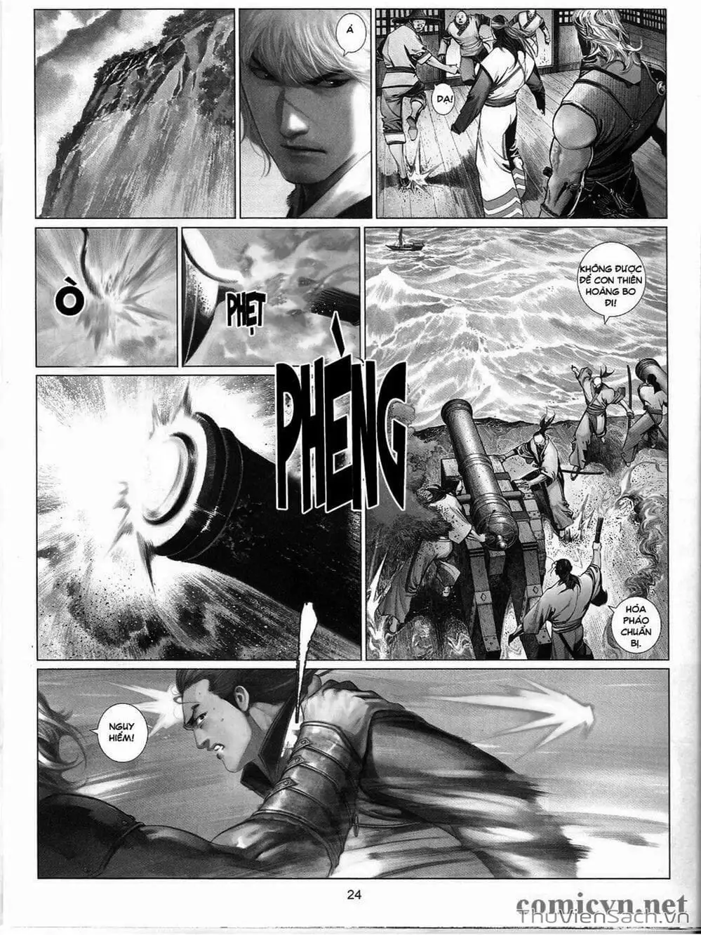 Truyện Tranh Phong Vân Manhua trang 3