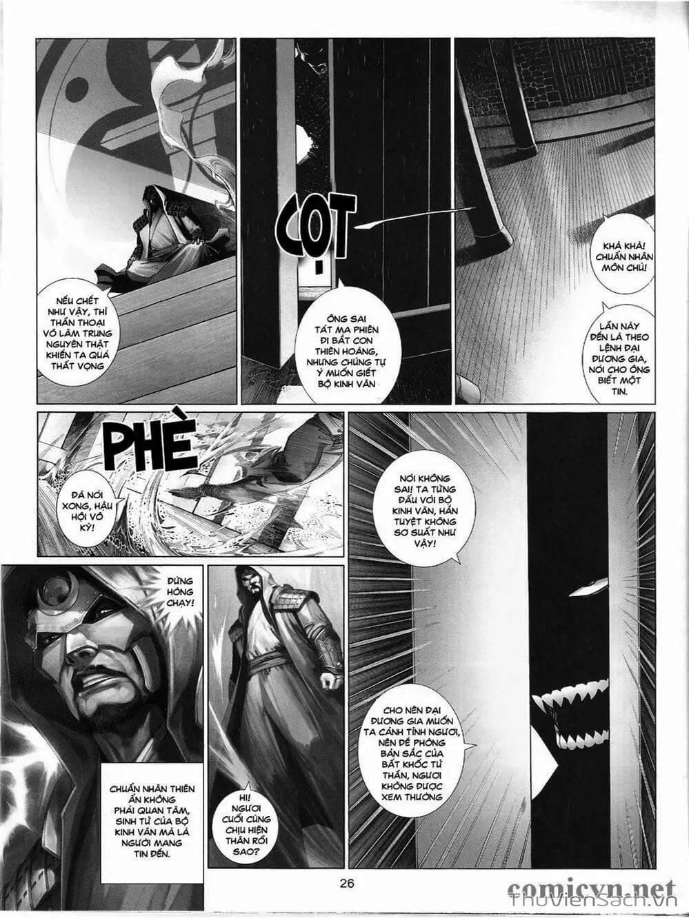 Truyện Tranh Phong Vân Manhua trang 3