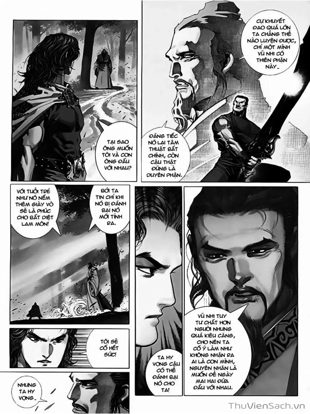 Truyện Tranh Phong Vân Manhua trang 3