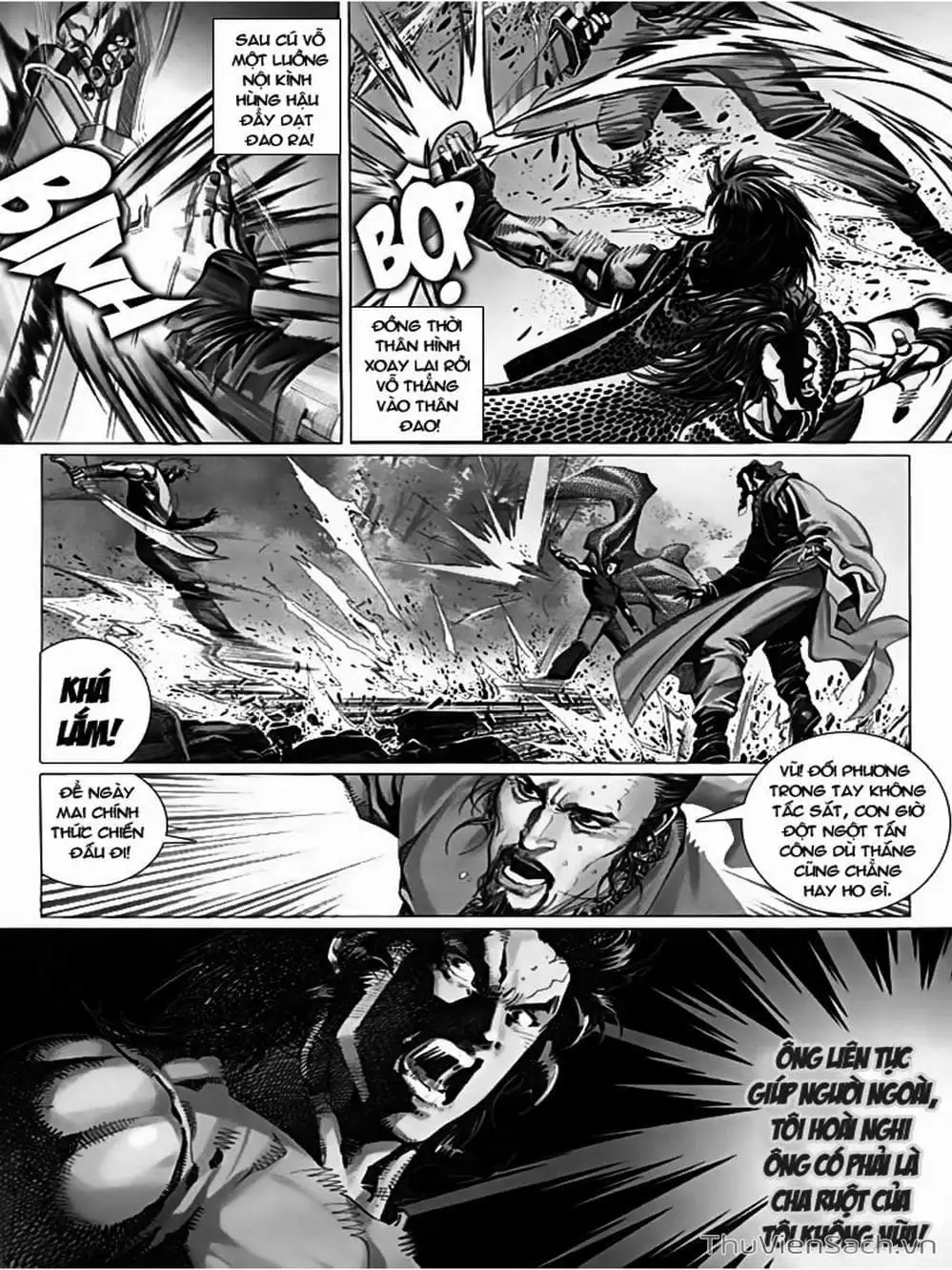 Truyện Tranh Phong Vân Manhua trang 3