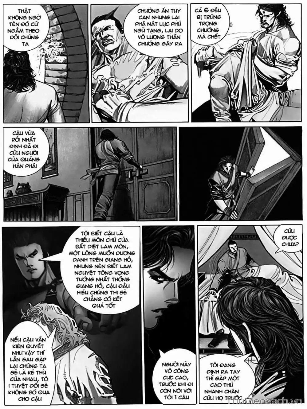 Truyện Tranh Phong Vân Manhua trang 3