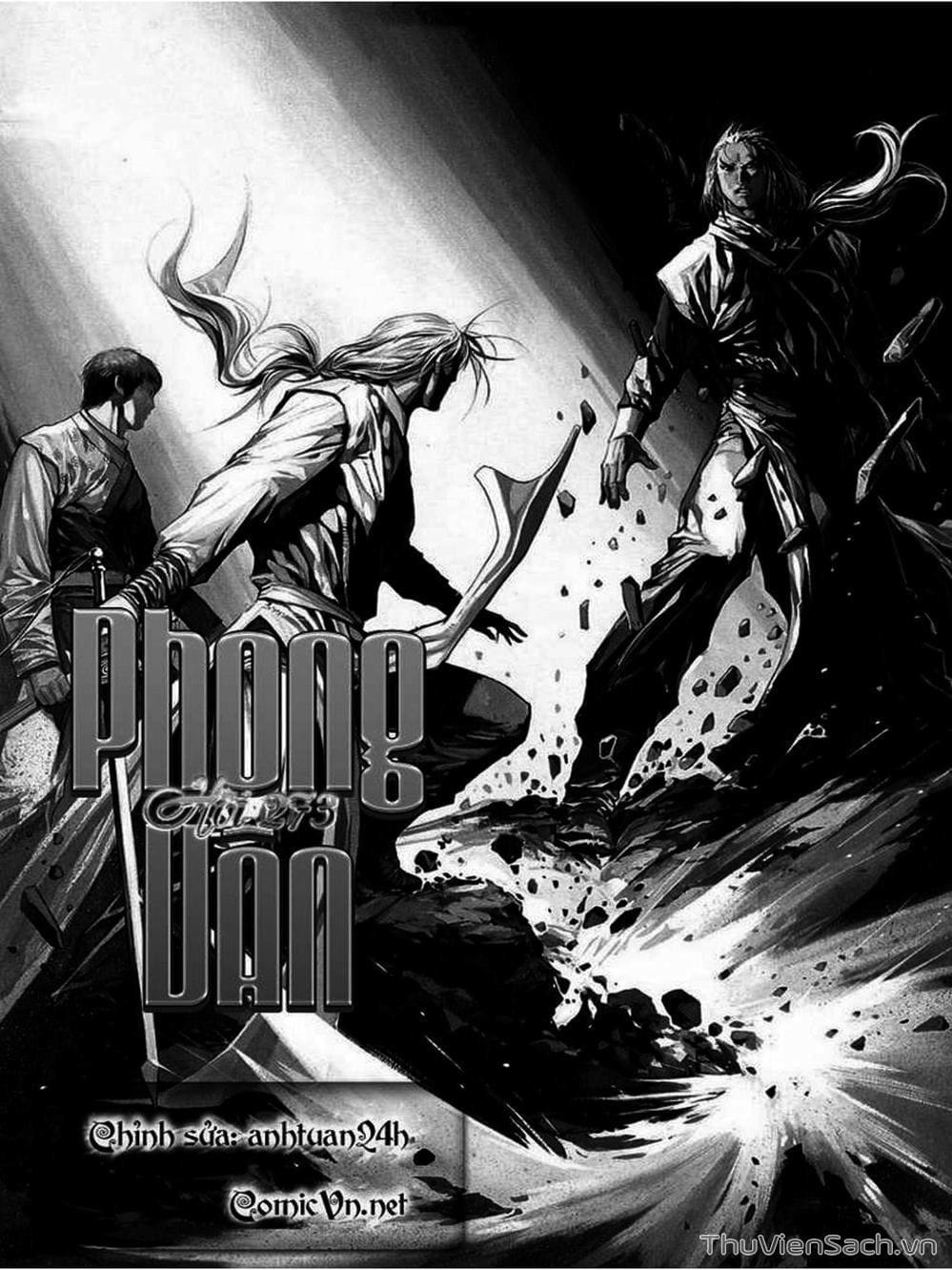 Truyện Tranh Phong Vân Manhua trang 3