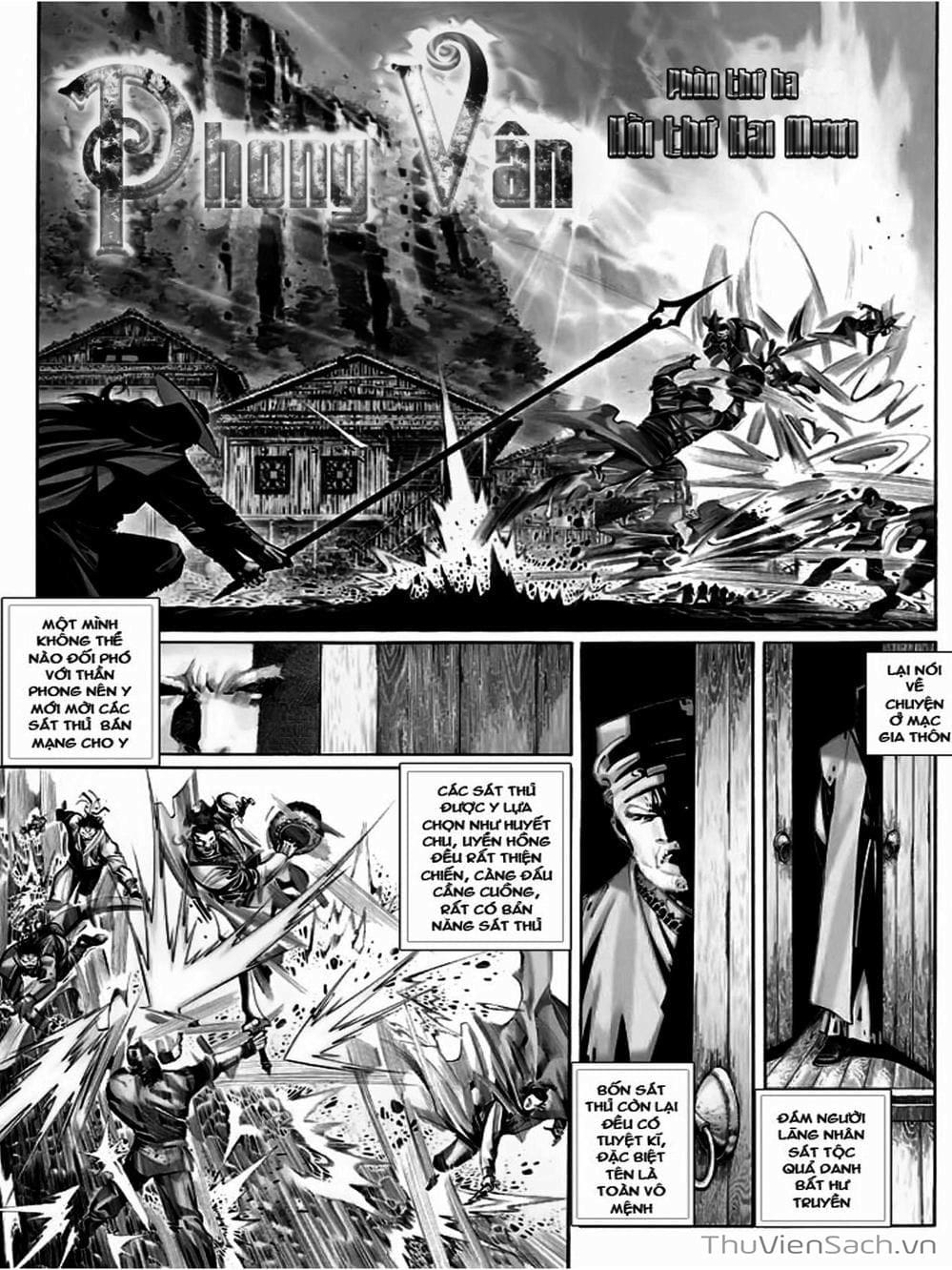 Truyện Tranh Phong Vân Manhua trang 3