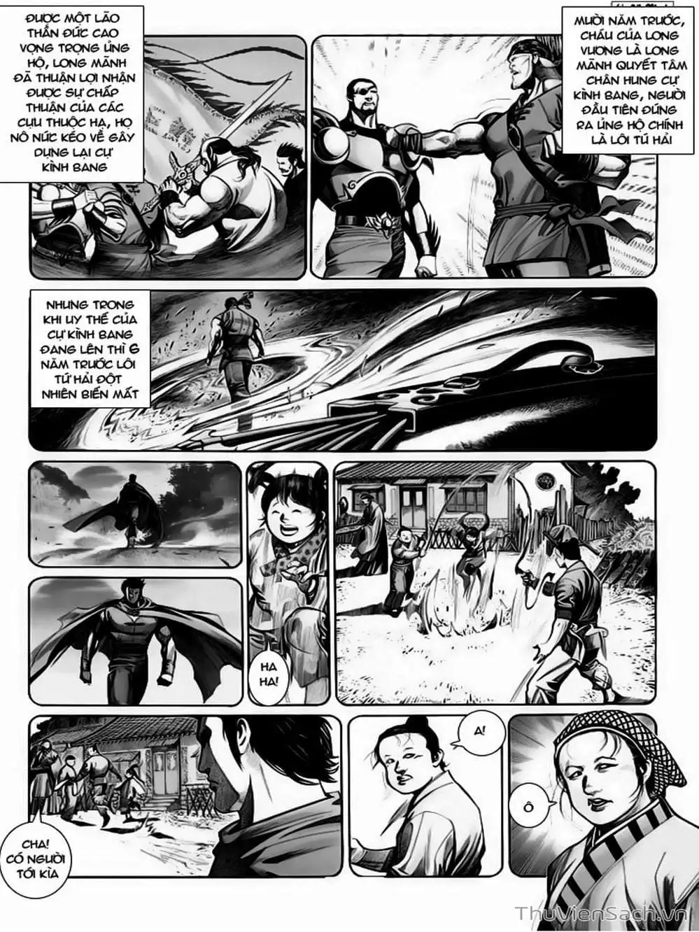 Truyện Tranh Phong Vân Manhua trang 3