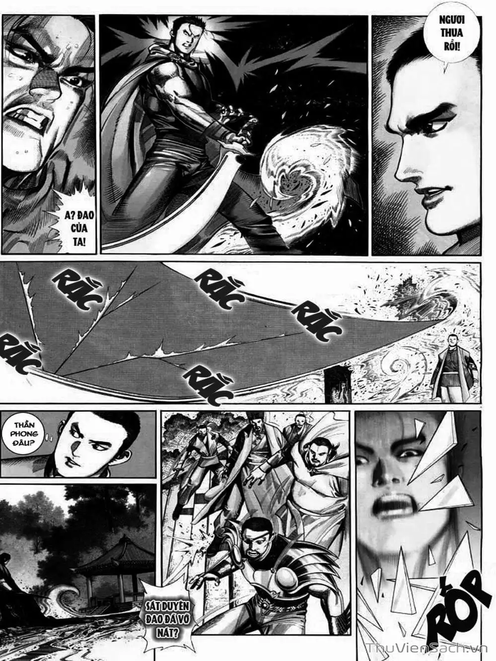 Truyện Tranh Phong Vân Manhua trang 3