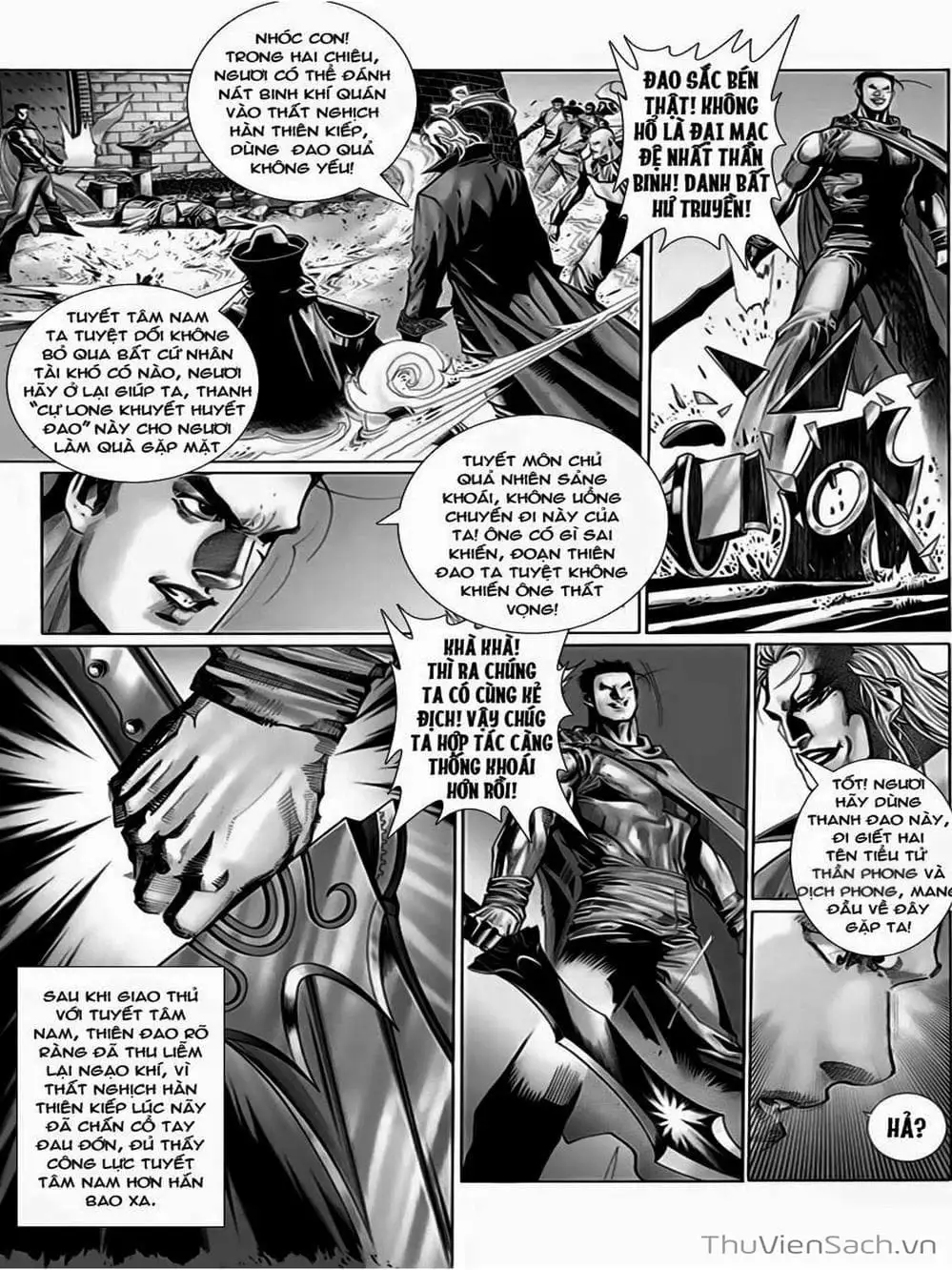 Truyện Tranh Phong Vân Manhua trang 3