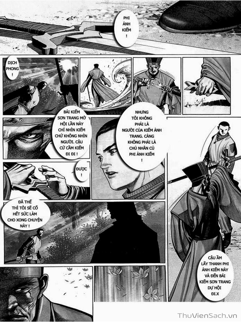 Truyện Tranh Phong Vân Manhua trang 3