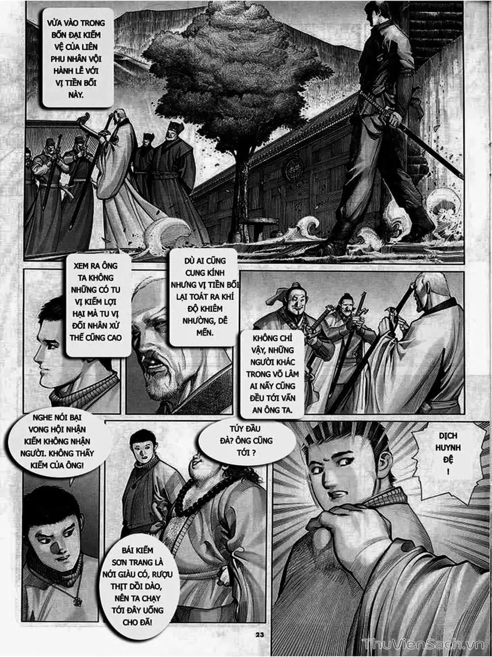 Truyện Tranh Phong Vân Manhua trang 3