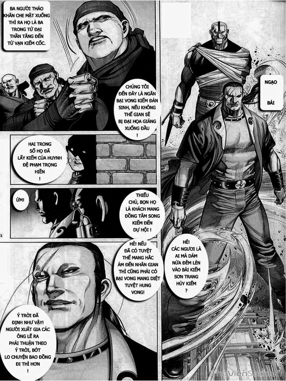 Truyện Tranh Phong Vân Manhua trang 3