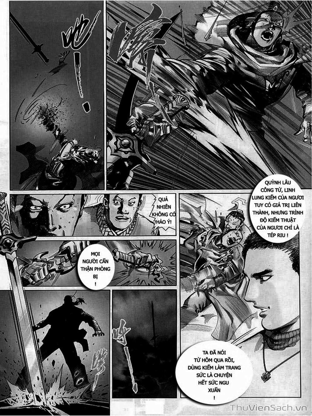 Truyện Tranh Phong Vân Manhua trang 3