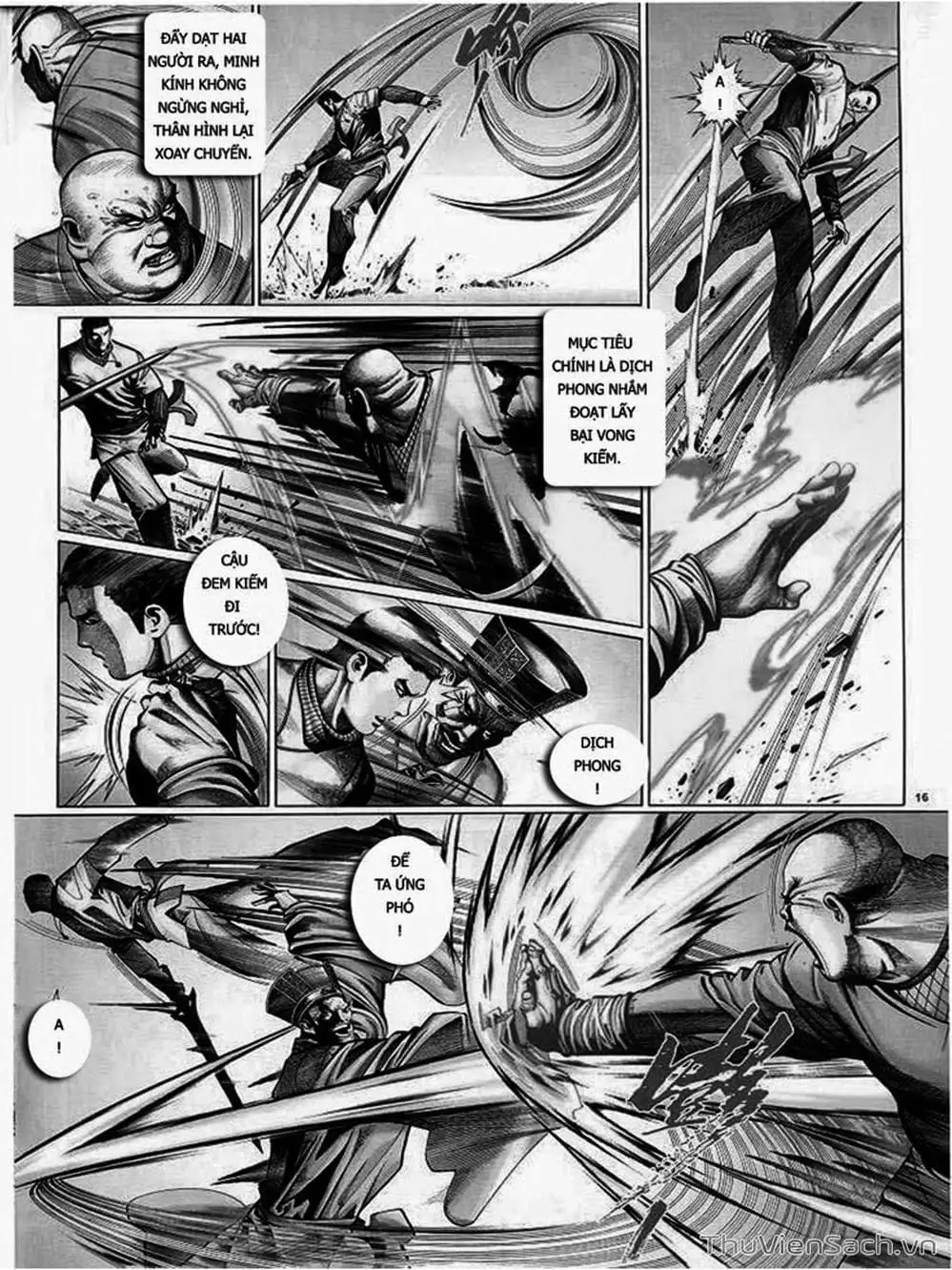 Truyện Tranh Phong Vân Manhua trang 3