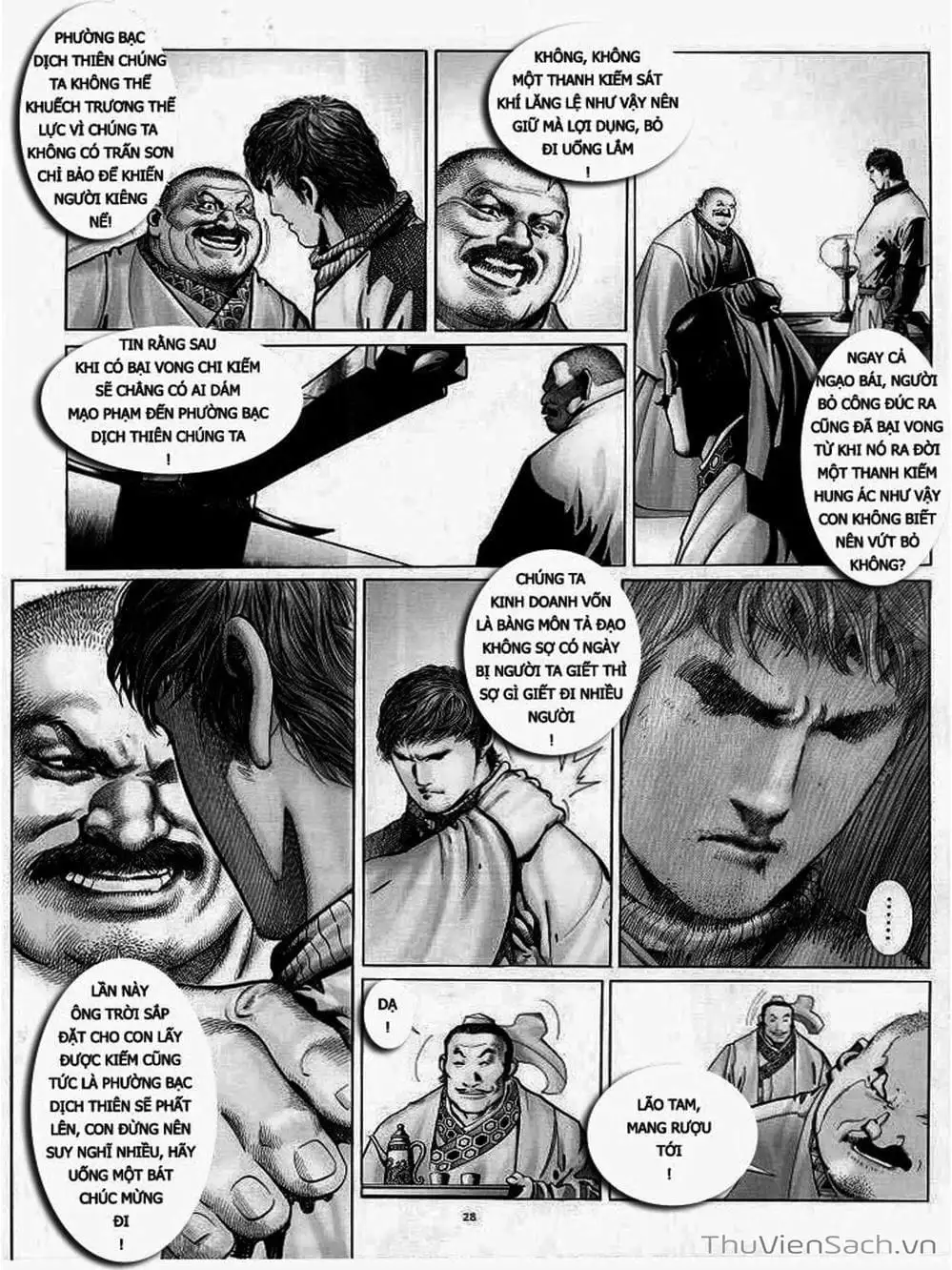 Truyện Tranh Phong Vân Manhua trang 3