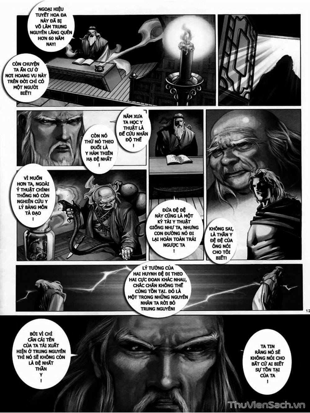 Truyện Tranh Phong Vân Manhua trang 3