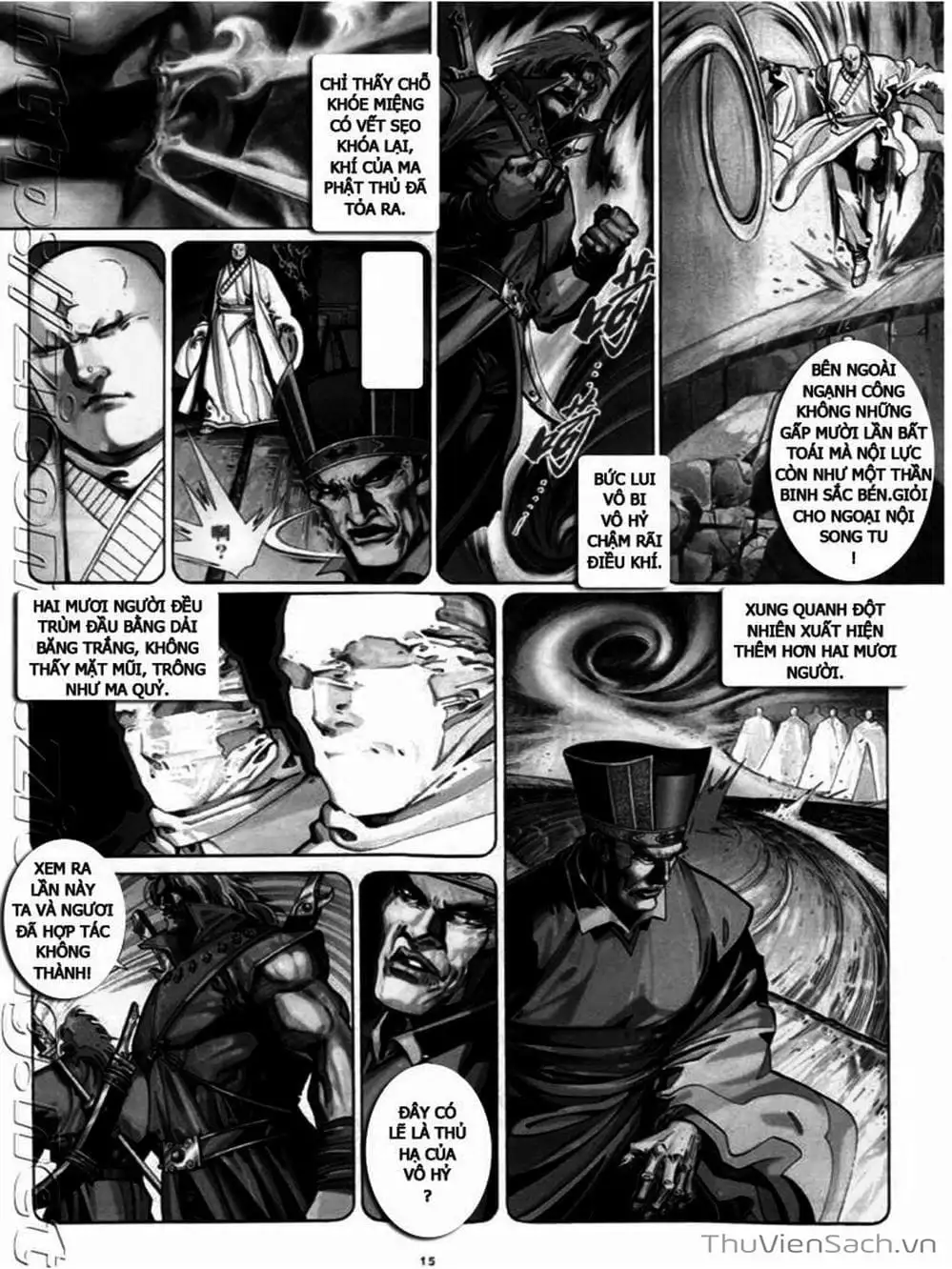 Truyện Tranh Phong Vân Manhua trang 3