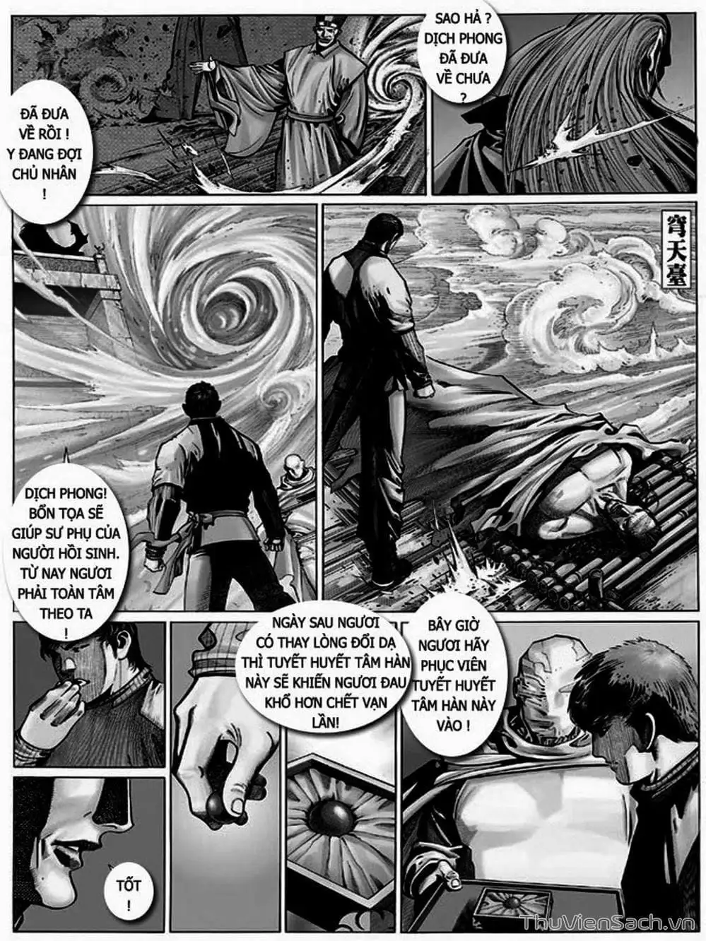 Truyện Tranh Phong Vân Manhua trang 3