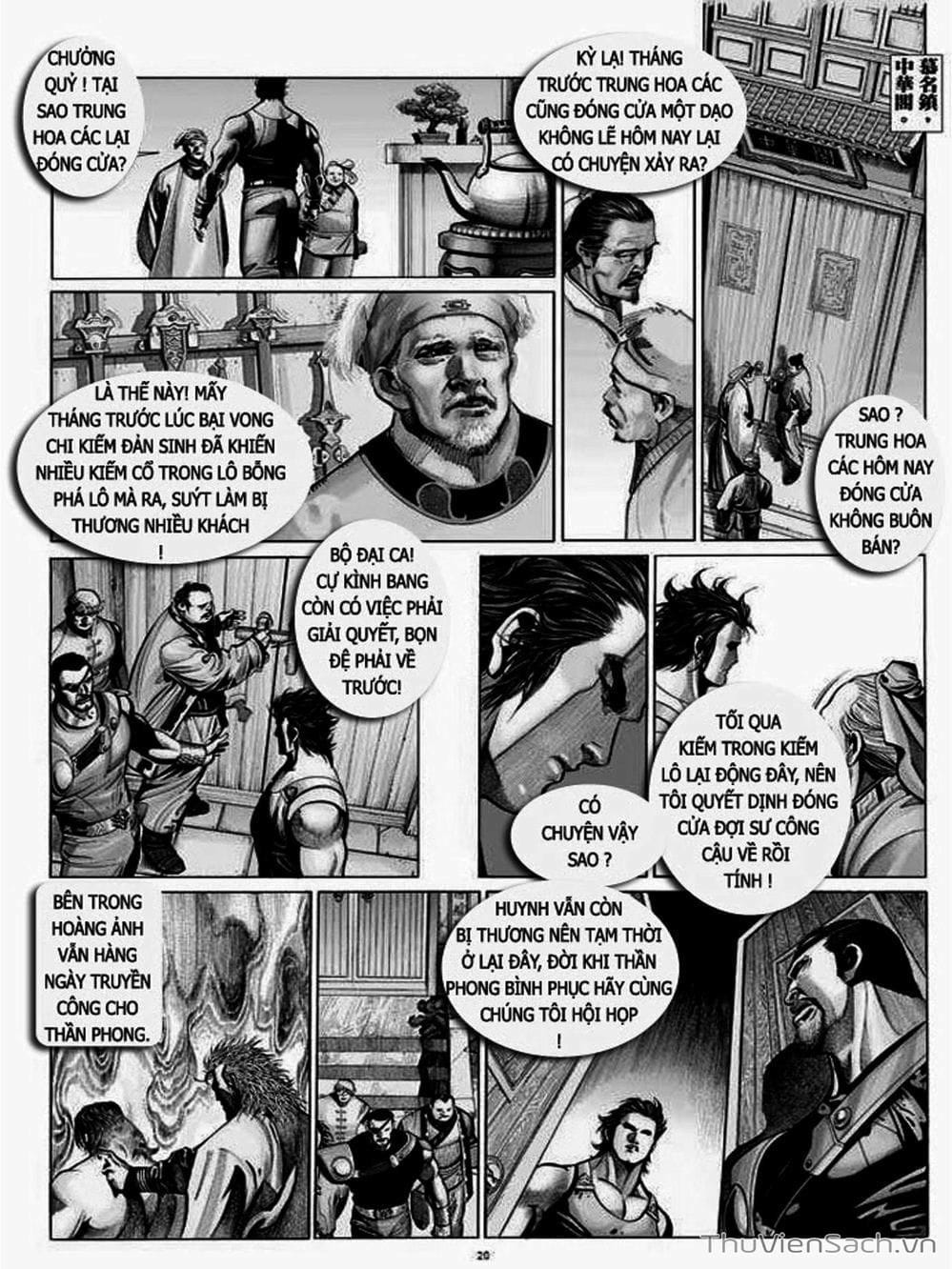 Truyện Tranh Phong Vân Manhua trang 3