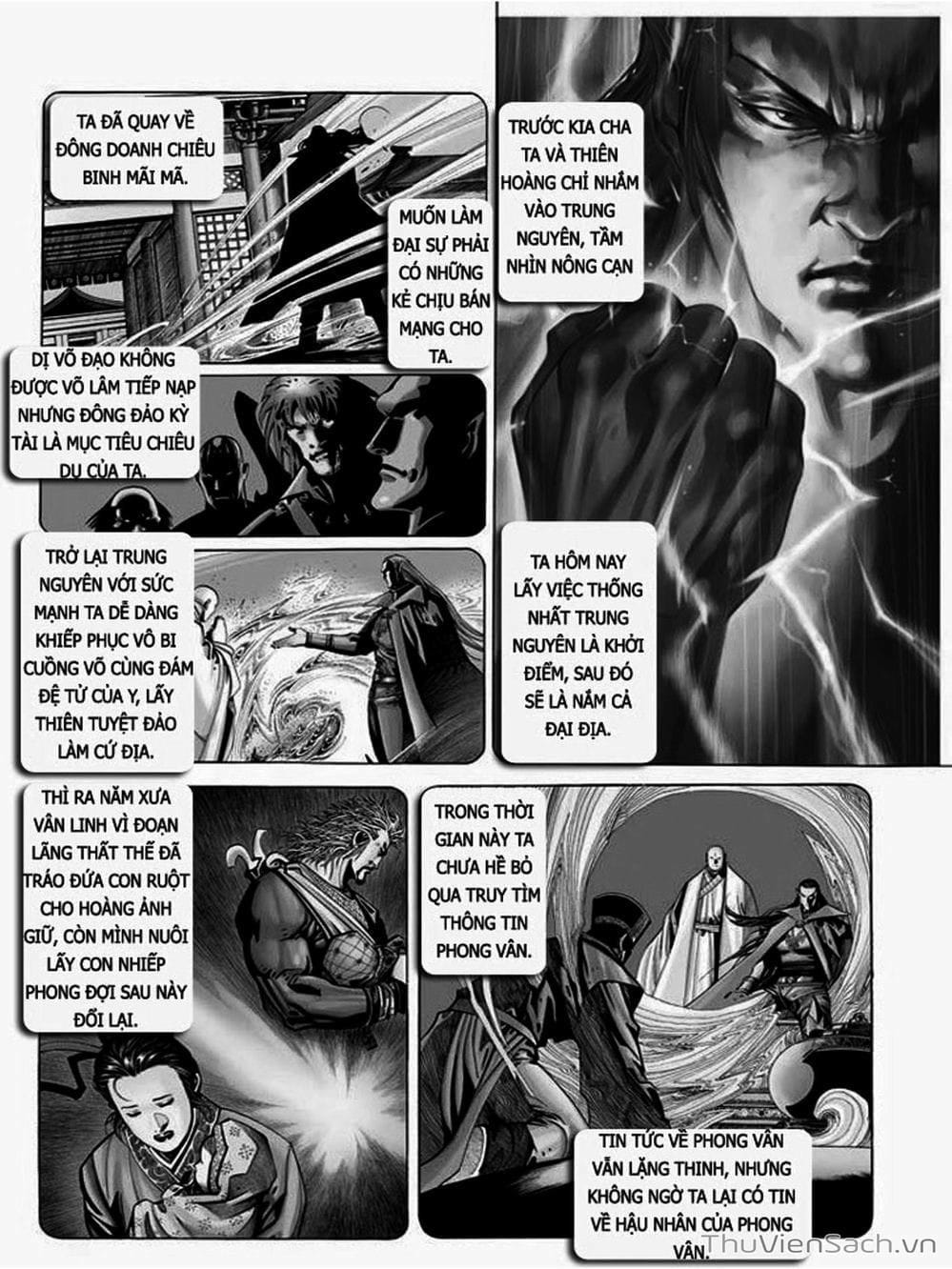 Truyện Tranh Phong Vân Manhua trang 3