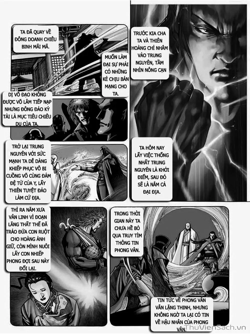 Truyện Tranh Phong Vân Manhua trang 3