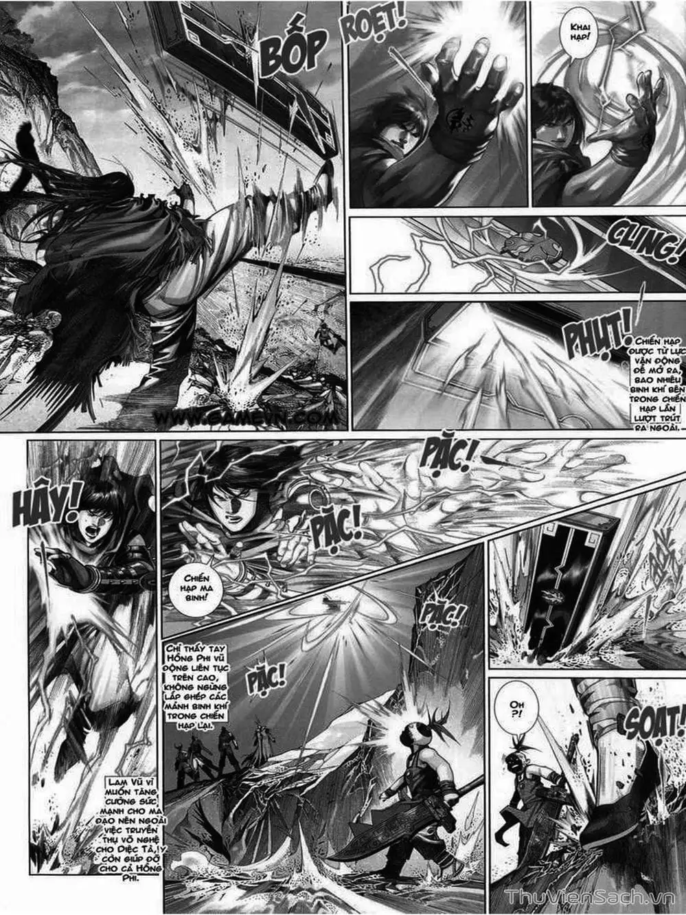 Truyện Tranh Phong Vân Manhua trang 3